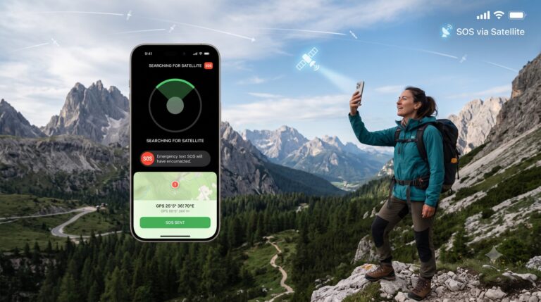 iPhone und Satellitenfunktionen