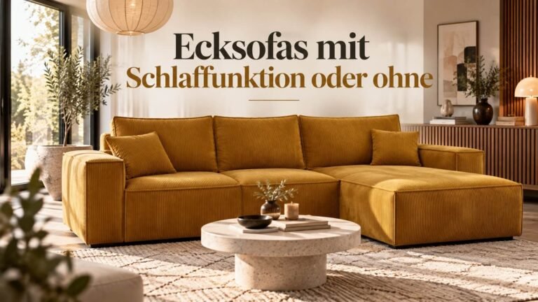 Ecksofas mit Schlaffunktion oder ohne: Welche Variante passt zu Ihnen? Ecksofas mit Schlaffunktion oder ohne: Welche Variante passt zu Ihnen?